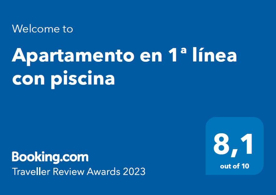 Apartamento En 1ª Linea Con Piscina Alicante Eksteriør billede